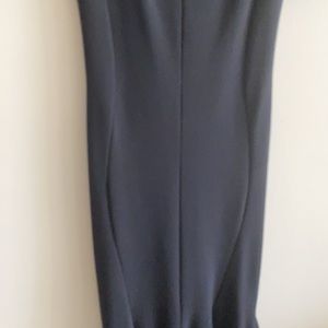 Black mermaid style formal